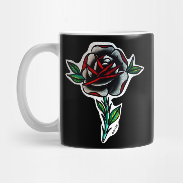 Black Rose by Golden Stag Designs